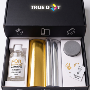 True Dot Baby Hand & Footprint Foil Art Kit – Premium Memory Adhesive