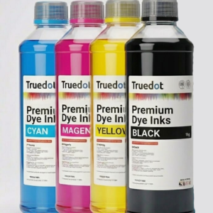 Truedot Extra Premium Non-Fadeable 4 Color Dye Based Photo Inks ( 4 Kg )
